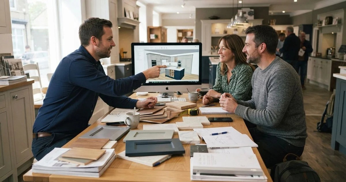 How the bespoke kitchen design process works, from consultation to fitting