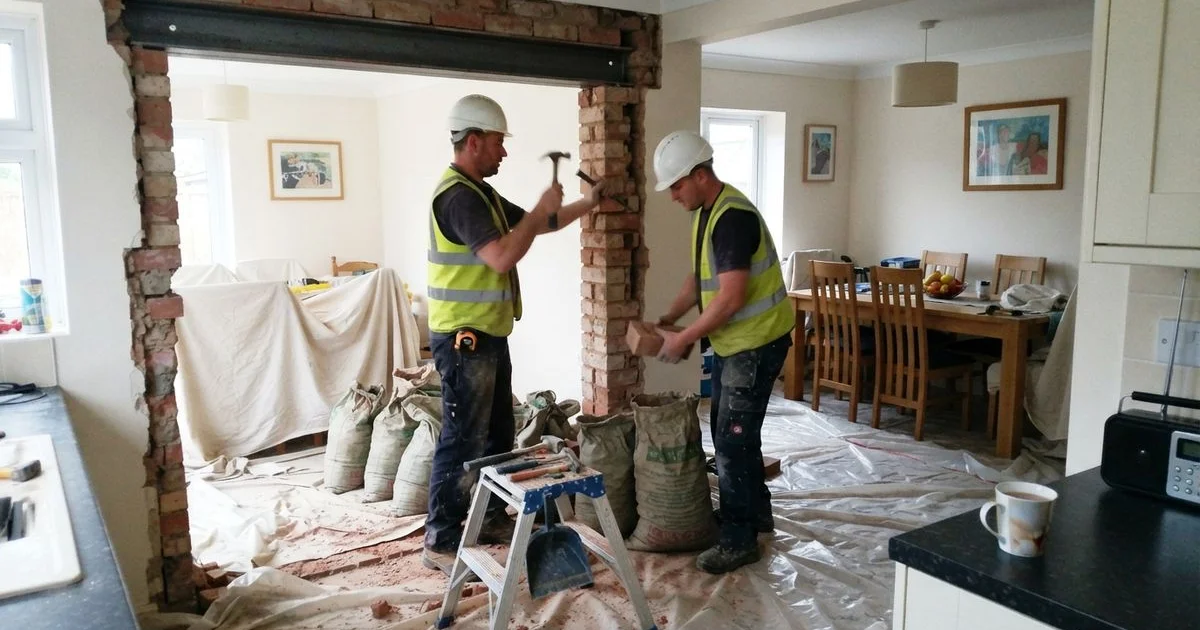 Do you need planning permission to remove a wall for an open-plan kitchen?