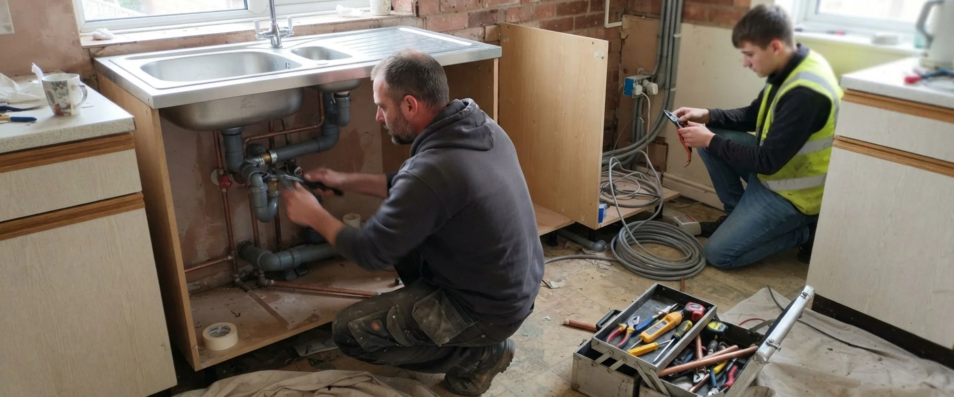 Kitchen Plumbing & Electrical Fit-out